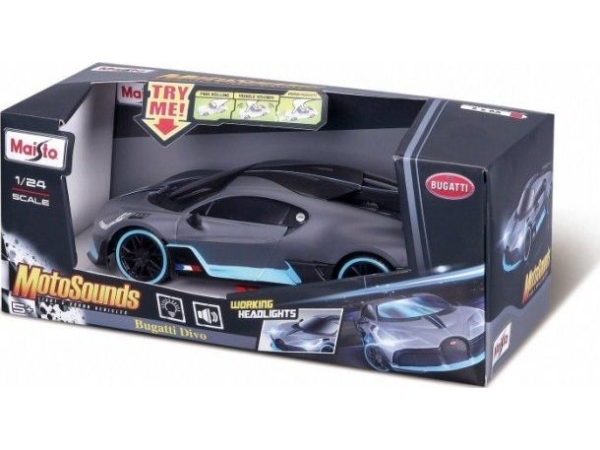 MAISTO MAISTO 81730 Bugatti Divo bil lys, lyd 1:24