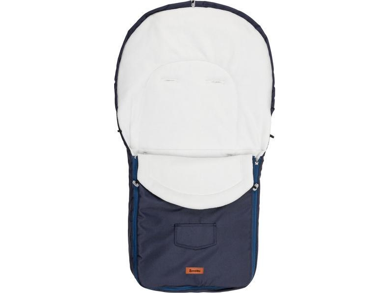 Sensillo Polar Navy Footmuff For Trolley (95X40)