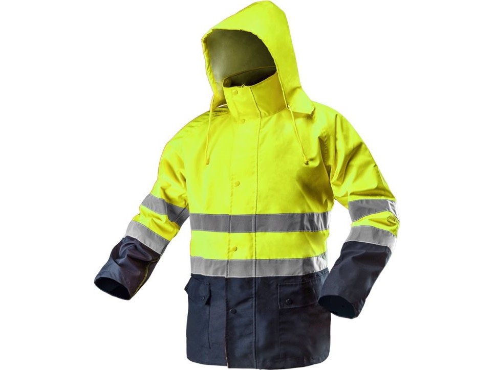Neo Hi-Vis Waterproof Arbeitsjacke, Gelb, Größe L (81-720-L)