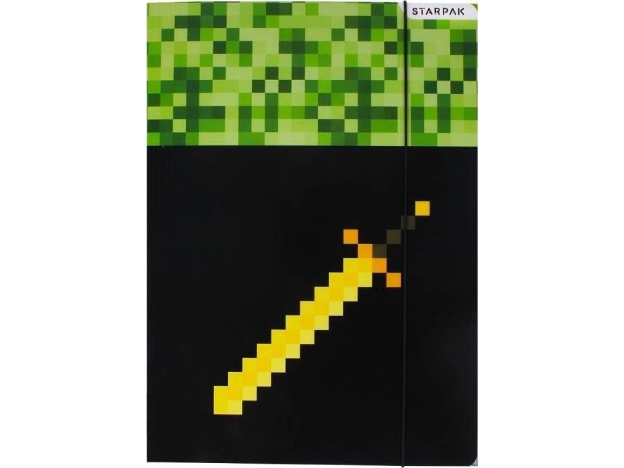 Starpak TECZKA Z GUMKA PAP A4 GAME STK FOL 10/100