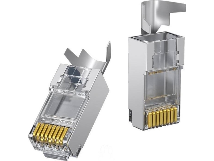 Rj45-Stik Ugreen Nw193, Ethernet, 8P/8C, Cat.7, Ftp (10 Stk.)