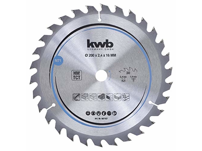 Kwb 587157, Hartmetall-Bestücktes Wolfram (Tct), 459 G, 1 Stück(E)