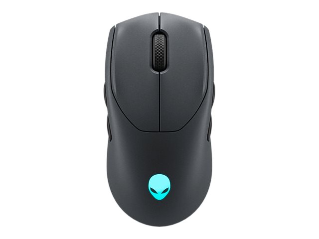 Alienware Tri-Mode Gaming Mouse Aw720m - Mus - Optisk - 8 Knapper - Kablet, Trådløs - Usb, 2.4 Ghz, Bluetooth 5.1 - Dark Side Of The Moon - Detailsal