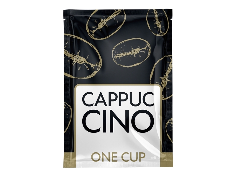 Cappuccino Wonderful In Buchstaben 12,5G/Buchstabe 50 Buchstaben/Packung - (50 Beutel Pro Packung)