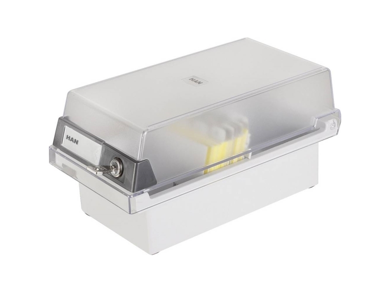 HAN-indexlåda 967-S-631 A7 med lås | Arkivering - Binders - Övriga | GameStuff