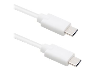 Qoltec - Usb-Kabel - Usb-C (Han) Til Usb-C (Han) - Usb 2.0 - 0.8 A - 2 M - Hvid