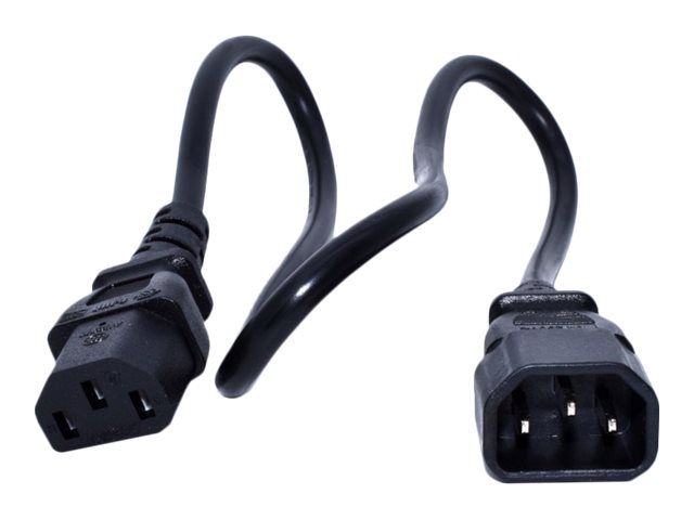 Zebra - Strømkabel - power IEC 60320 C13 til IEC 60320 C14 - 50 cm
