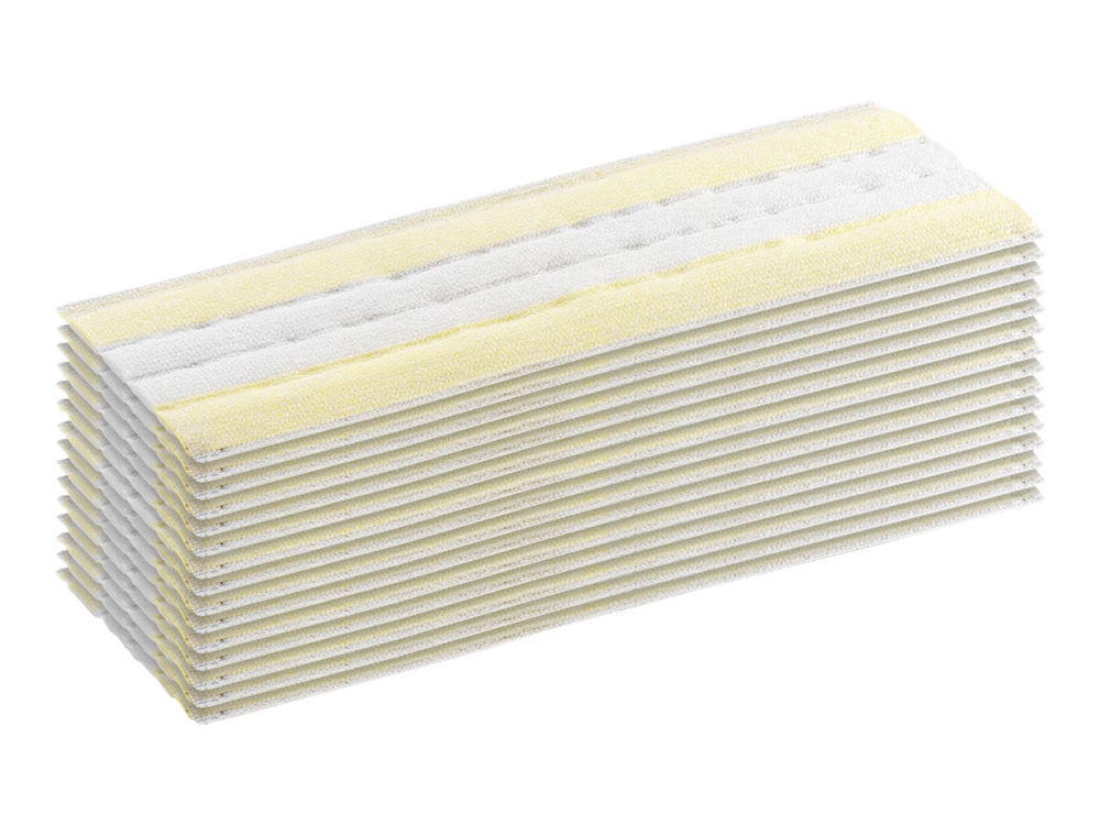 Kärcher EasyFix - Rengöringstrasa - till ångrengörare - gul (paket om 15) - för Kärcher SC 1, SC 2, SC 3, SC 4, SC 5, SI 4 | Huset - Tvätt & Rengöring - Högtryckstvätt | GameStuff