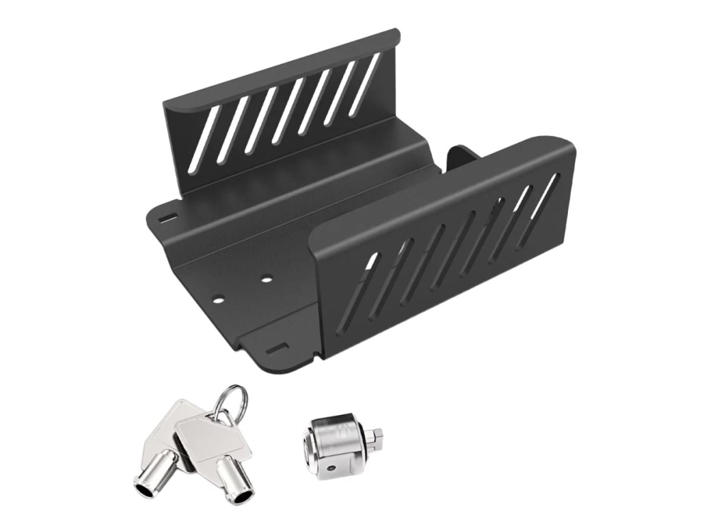 Compulocks Apple Tv Security Mount (4Th, 4K 1-2Nd Gen) (2018-2021) With Cable Lock - Monteringssæt (Sikkerhedsbeslag, Kabel Lås, Låsende Hovedsamling