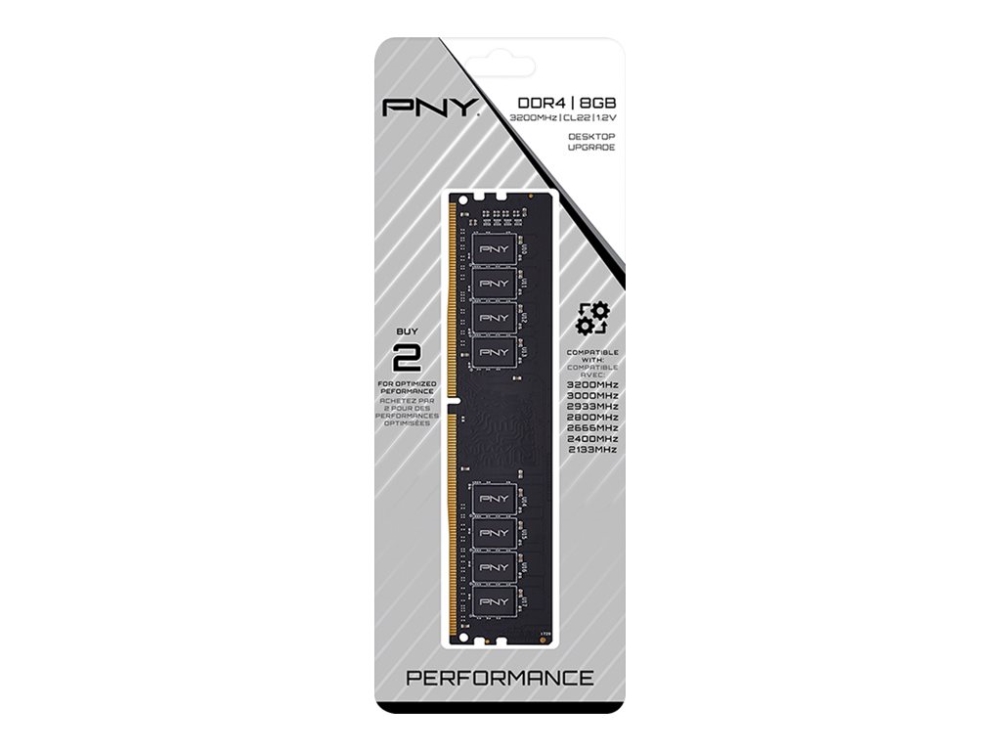 Pny Md8gsd43200-Tb Speichermodul 8Gb 1 X 8Gb Ddr4 3200 Mhz