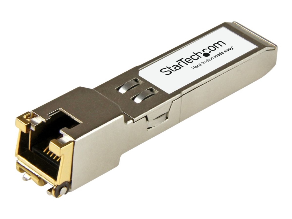 Startech.Com Brocade 95Y0549 Compatible Sfp Module, 1000Base-T, Sfp To Rj45 (Copper) Cat6/Cat5e, 1Ge Gigabit Ethernet Sfp, Rj-45 (Copper) 100M, 1000M