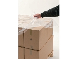 Palettfilm, DS Smith, perforerad, 120 x 160 cm, klar, rulle om 250 ark | Papper & Emballage - Förpackning - Förpackningsprodukter | GameStuff