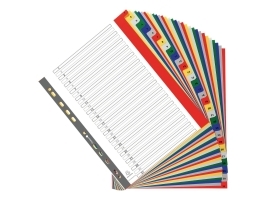 Register, Exacompta, plast, A4+, 1-31 | Arkivering - Tabblad - PP-Tabblad & Register | GameStuff