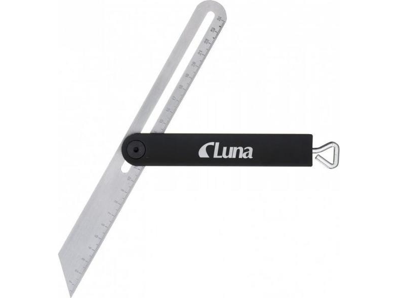 Luna vinkelmätare/tillbehör justerbar Luna ALU 250 | Skrivredskap - Skrivtillbehör - Linjaler & målare | GameStuff