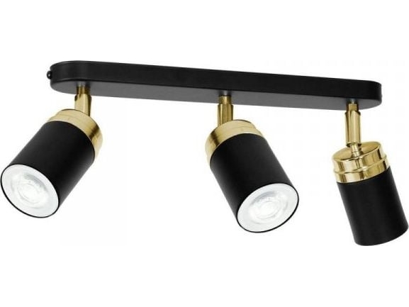 Loftslampe Dekoration Til Hjemmet Moderne Sort/Guld Reno X3