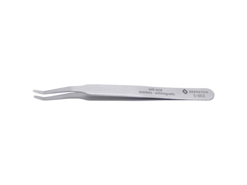 Bernstein Tools for Electronics 5-863 Universalpincet 2acb Flad-bred, bøjet 30° 125 mm