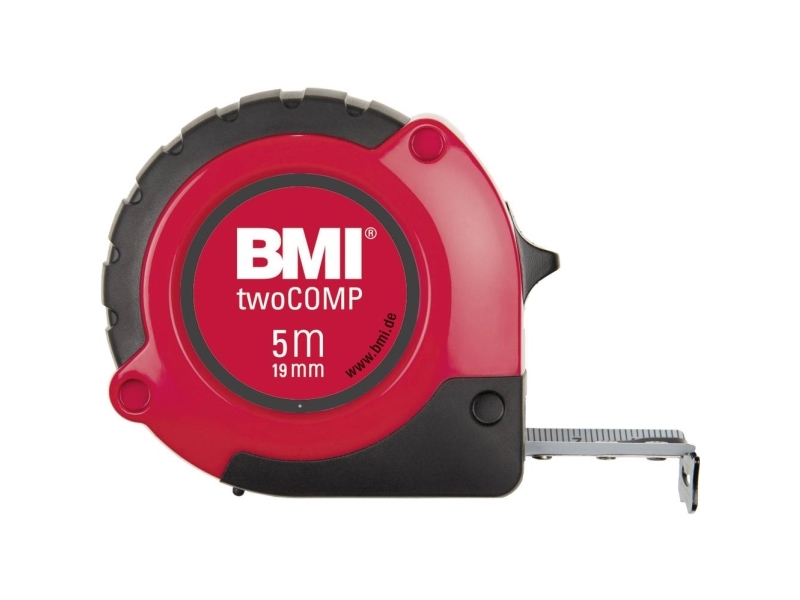 BMI twoComp 472341021 Målebånd 3 m Stål