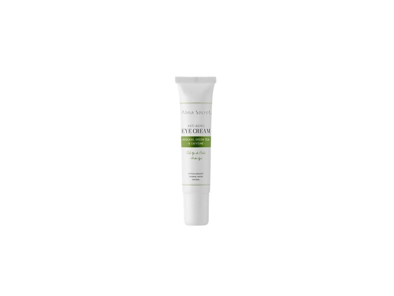 Alma Secret Antiaging Eye Cream With Avocado Green Tea And Caffeine 10Ml