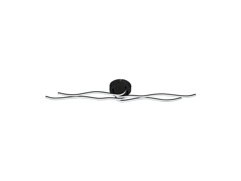 Eglo Roncade 1 Wand- Oder Deckenleuchte In Modernem Schwarz-Weißem Design