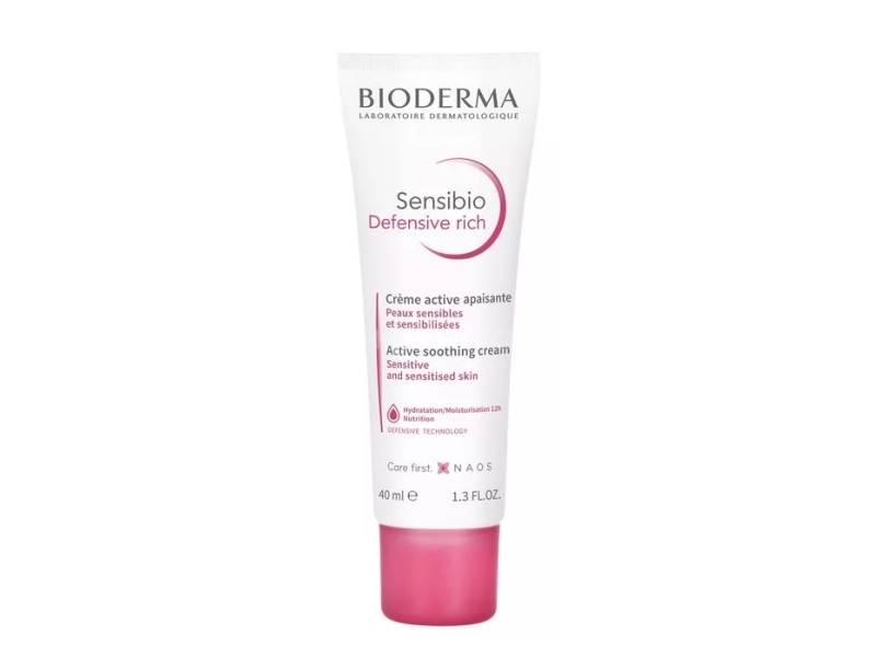 Bioderma Sensibio Defensive Rich 40Ml Active Soothing Cream For Sensitive Skin