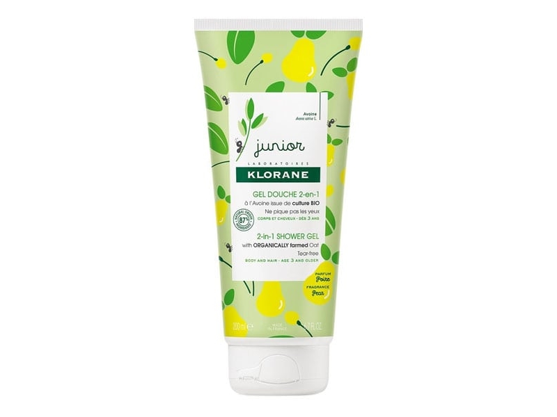 Klorane Junior 2-In-1 Shower Gel 200 Ml