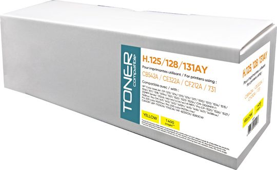 Compatible Hp Yellow Toner Cartridge 125A (Chpcb542axn3)