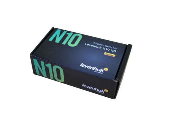 Levenhuk N10 NG, Mikroskop dias, Transparent, Glas, 100 mm, 70 mm, 30 mm