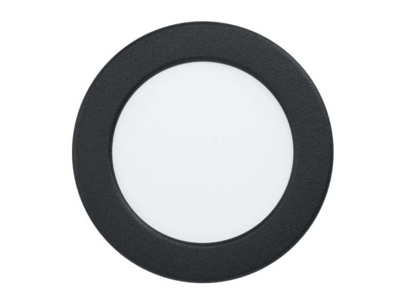 EGLO FUEVA 5 indbygningsspot Ø117 mm, 4000K, sort