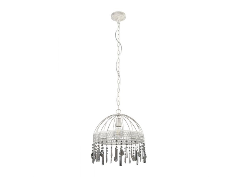 Eglo Steeleville Pendel E27 Ø380 Sort/Antik