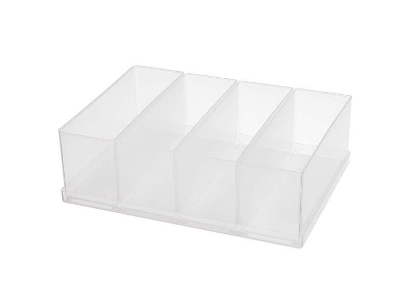 raaco Insert 80 4xBA8-2, 220 mm, 160 mm, 69 mm, 251 g | Verktyg & Verkstad - För verkstaden - Sortiment lådor | GameStuff