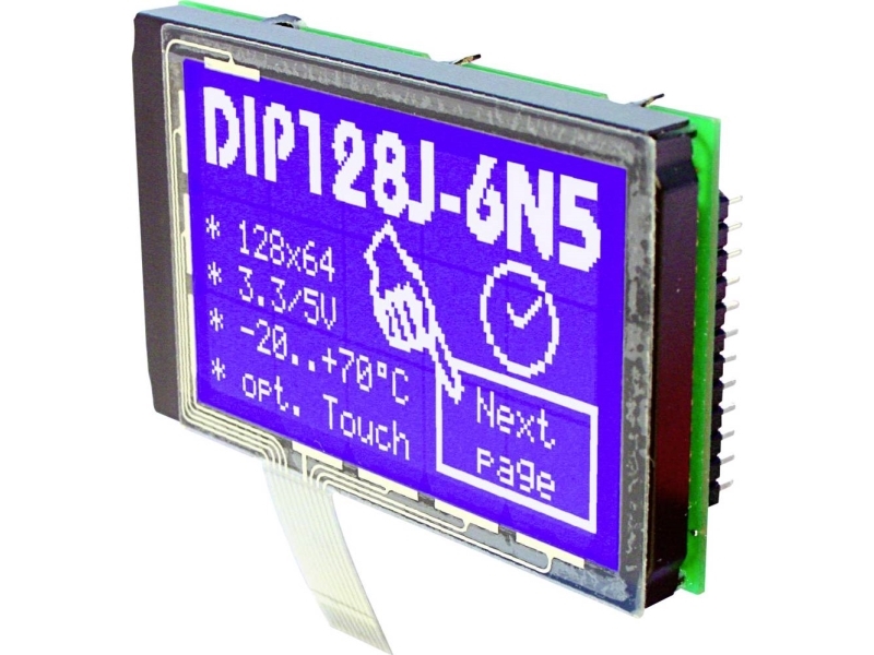 DISPLAY VISIONS LC-display (B x H x T) 75 x 45.8 x 10.8 mm