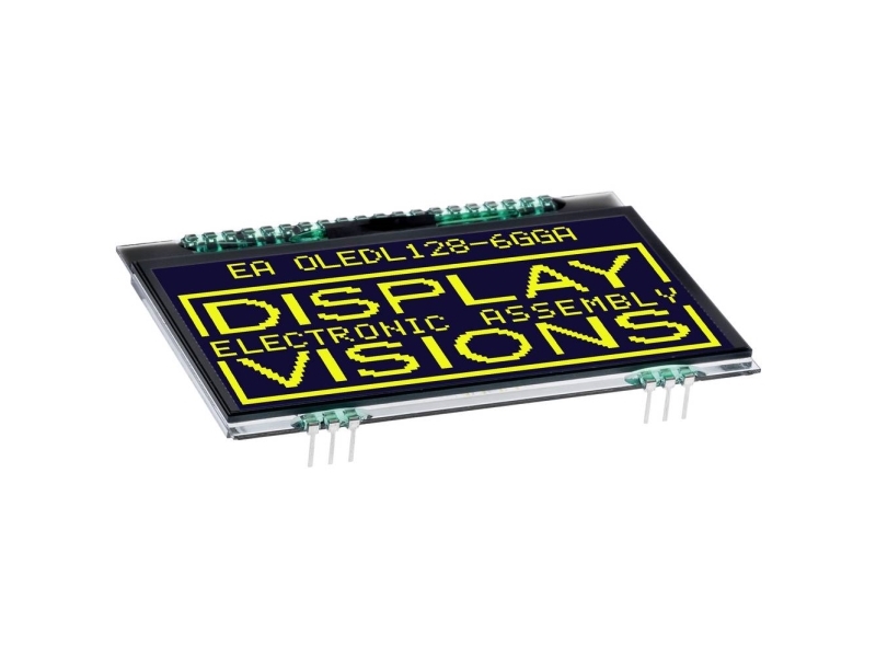 DISPLAY VISIONS OLED-display (B x H x T) 68 x 51 x 2.1 mm