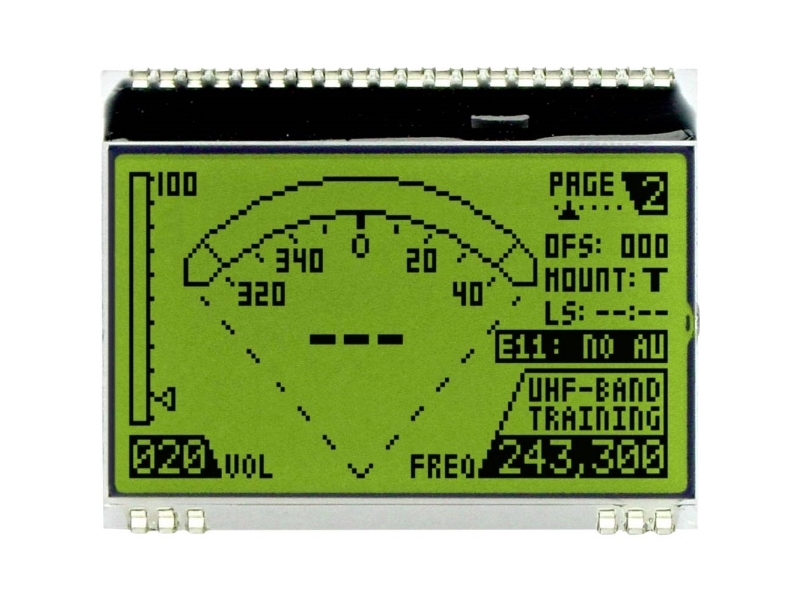 DISPLAY VISIONS LC-display (B x H x T) 55 x 46 x 2 mm | Dioder | GameStuff