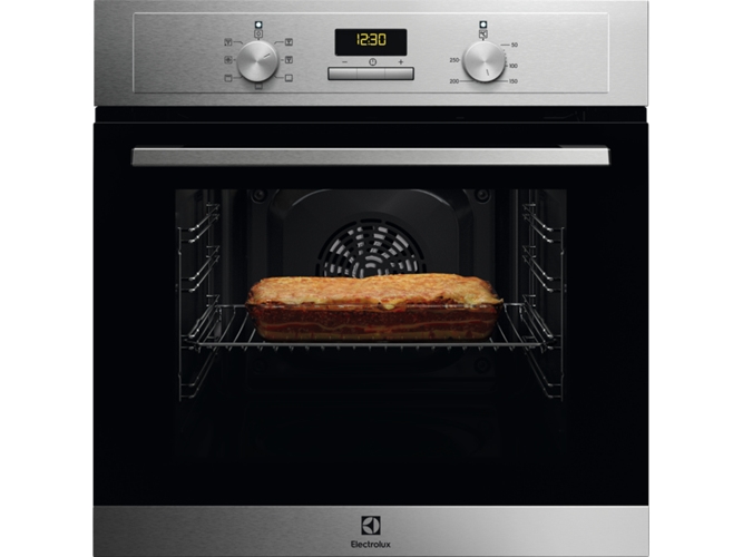 Electrolux EOF3H00BX, Medium, Elektrisk ovn, 65 L, 65 L, 50 - 250 °C, Indbygget