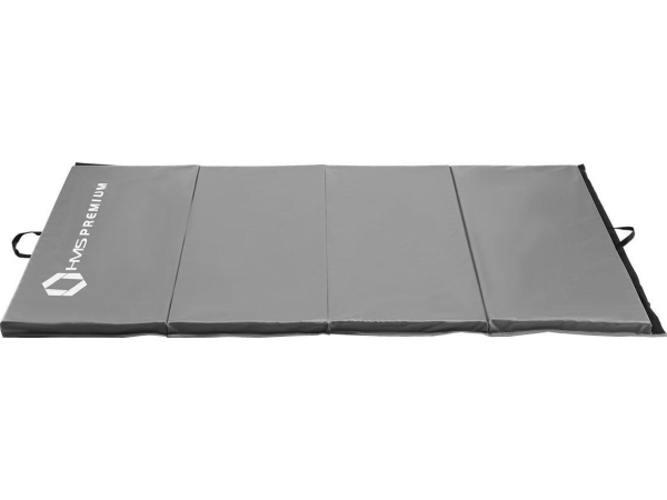 Hms Gymnastics 4-Teilige Matratze Mgs01 240 Cm X 120 Cm X 5 Cm Grau
