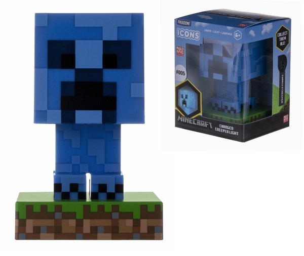 Minecraft - Świecąca Figurka Charged Creeper