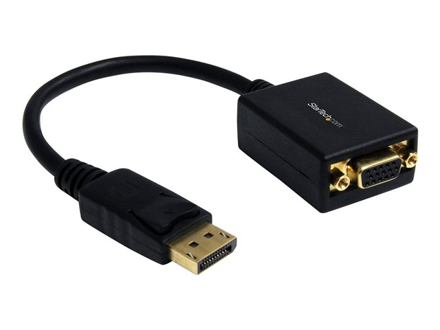 Startech.Com Displayport Auf Vga Video Adapter / Konverter Mit Bis Zu 1920X1200 (Stecker/Buchse), 0,225 M, Displayport, Vga (D-Sub), Männlich, Weibli