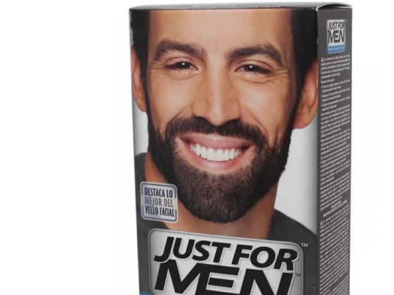 Just For Men Beard And Moustache Color Gel For Men - Removes Gray Hair