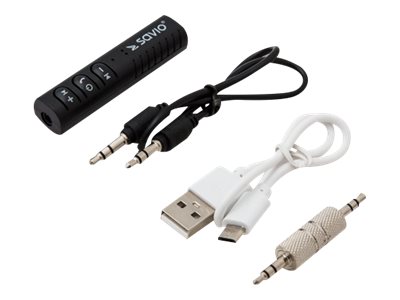Savio Tr-11/B - Bluetooth-Adapter - Sort