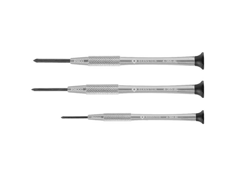 Bernstein Tools 4-360-E02 Kellosepän ruuvimeisselisarja 3 osaa