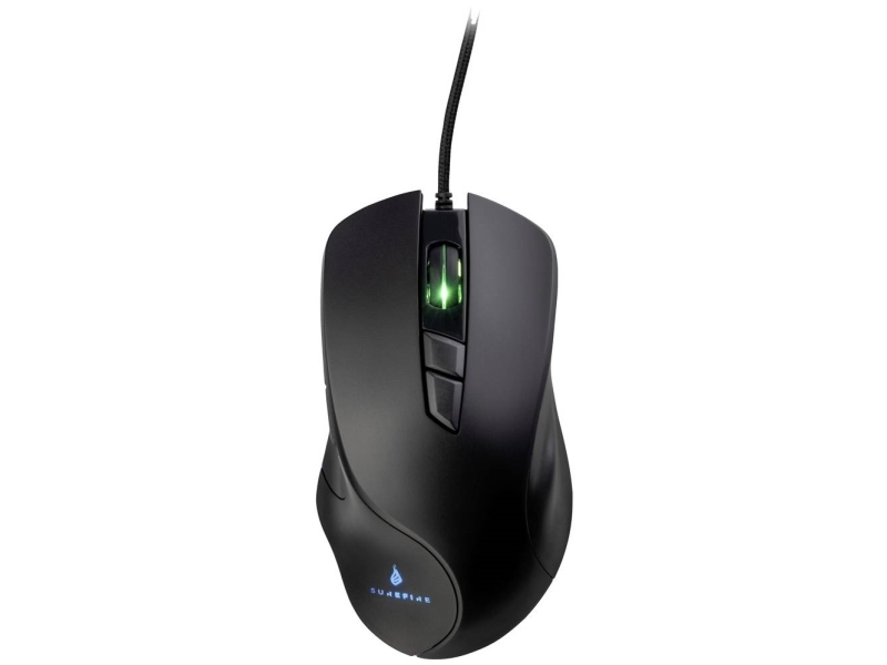 Surefire Gaming Martial Claw – Gaming-Maus – Rechtshänder – Optisch – 7 Tasten – Bis Zu 7200 Dpi – Usb – Schwarz