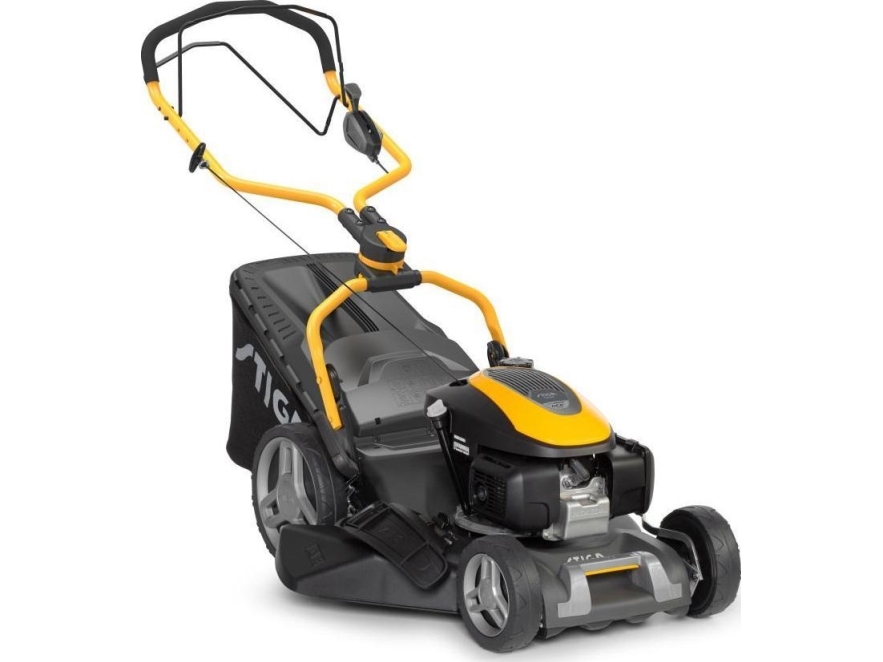 Stiga Combi 748 V - Benzinbetriebener Rasenmäher - Schnittbreite: 46 Cm. - Selbstfahrend / Antrieb - Honda Motor