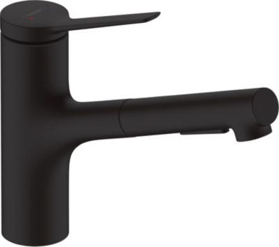 Hansgrohe Zesis M33 Einhebel-Küchenarmatur Mit Auszugsbrause - Matt Schwarz