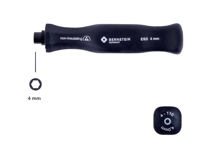 Bernstein Tools 4-116 Bitholder 95 Mm 5/32 (4 Mm)