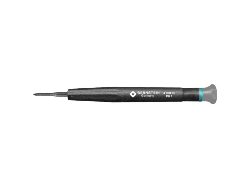Bernstein Tools For Electronics 4-380-90 Kreuzschlitz-Schraubendreher Klingenlänge: 17 Mm