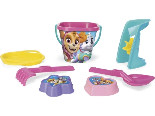 Wader Paw Patrol Sand Set 7 Teile Rosa