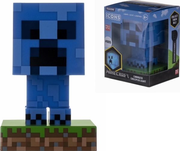Minecraft - Świecąca Figurka Charged Creeper