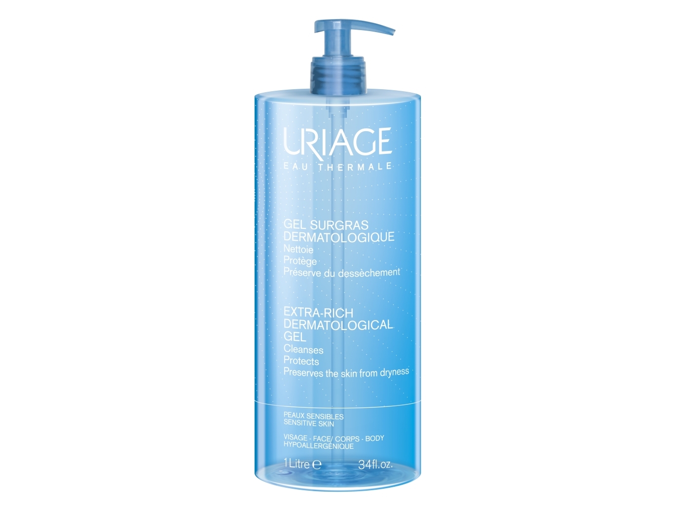 Uriage Xémose Extra-Rich Dermatological Gel 1000 Ml