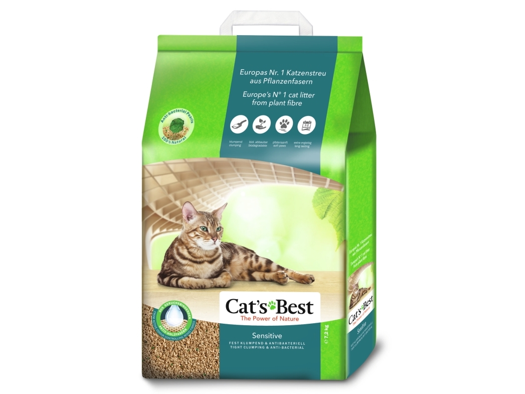 CatS Best Sensitive, Granulat, 7,2 Kg, 20 L