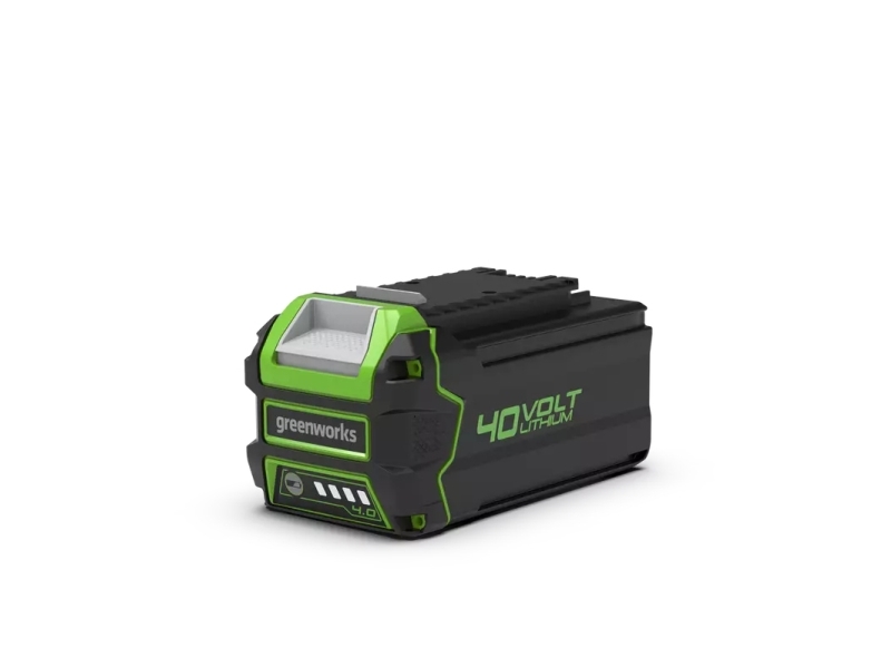 Greenworks G40B4, Batteri, Lithium-Ion (Li-Ion), 4 At, 40 V, Greenworks, Sort, Grøn